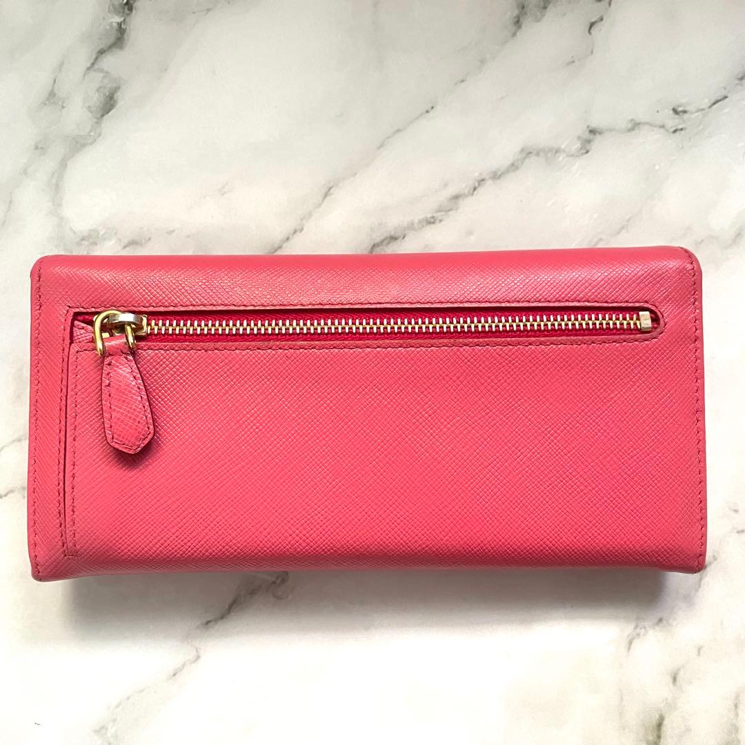 PRADA プラダ　マルチカラー　サフィアーノ　長財布　極美品　0115-①