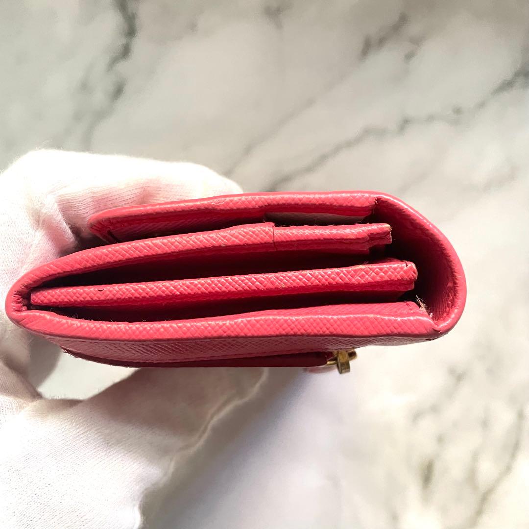 PRADA プラダ　マルチカラー　サフィアーノ　長財布　極美品　0115-①