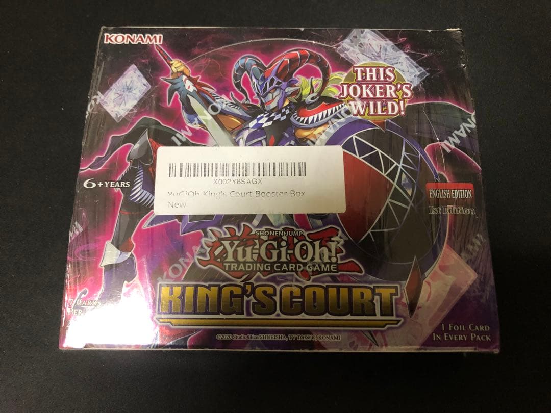 遊戯王 英語版 King's Court キングズコート 1BOX