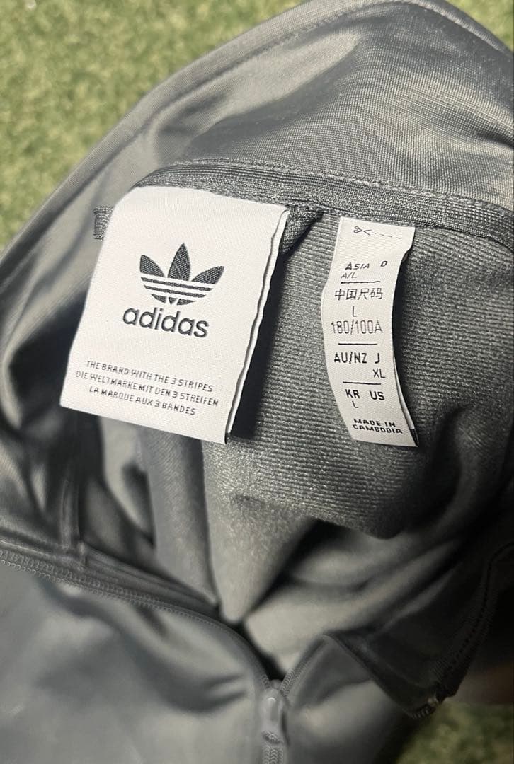 アディダス　ベッケンバウアー　ジェンダーニュートラル　XL グレー