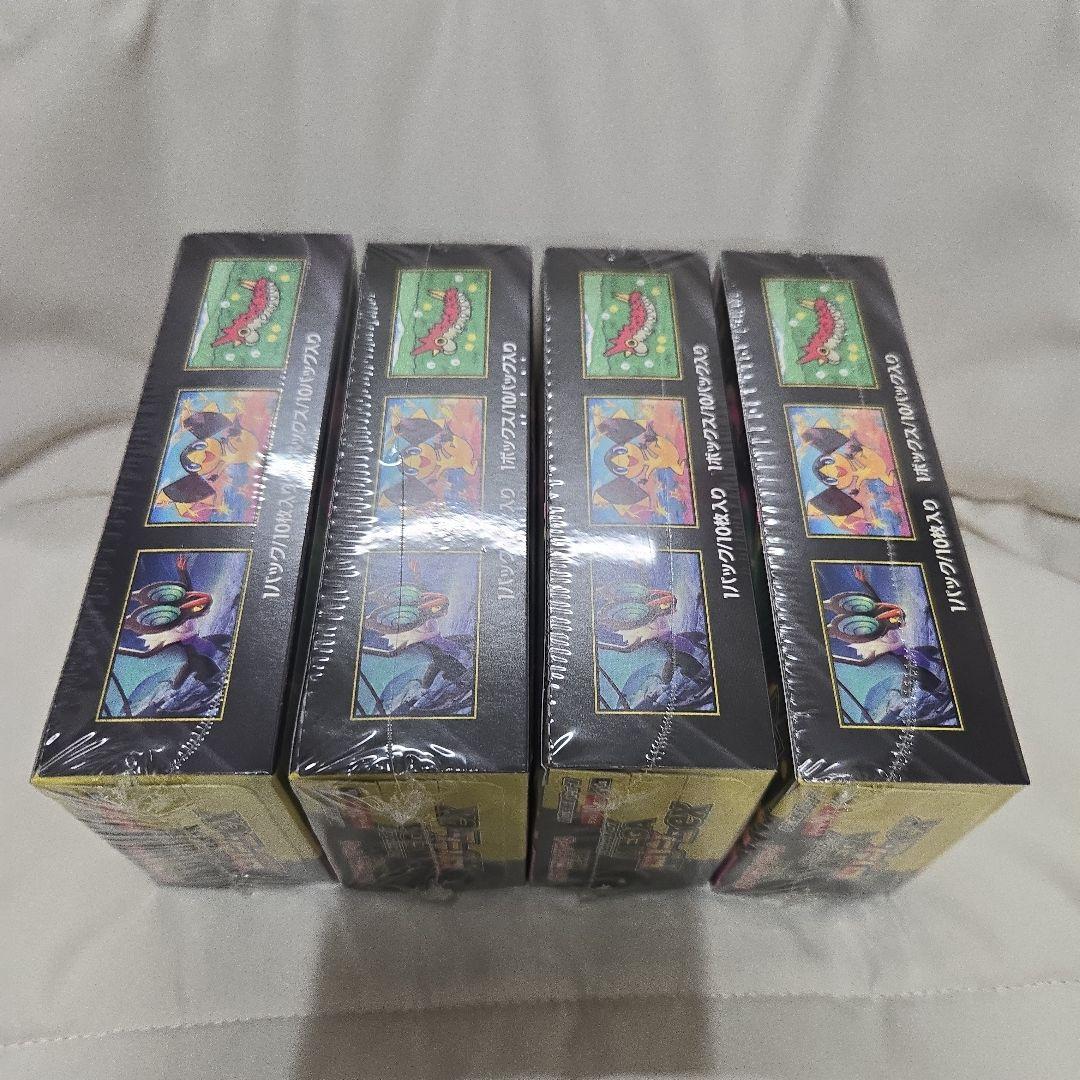 ポケモンカードゲーム MEGAドリームex 4BOX シュリンク付き