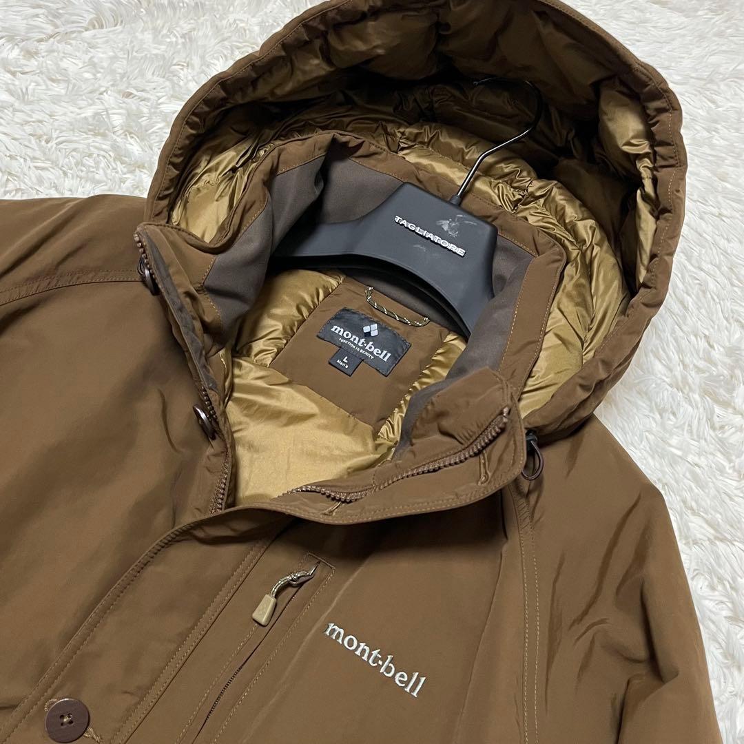 未使用級 モンベル ハスキーコート ダウンジャケット Lサイズ