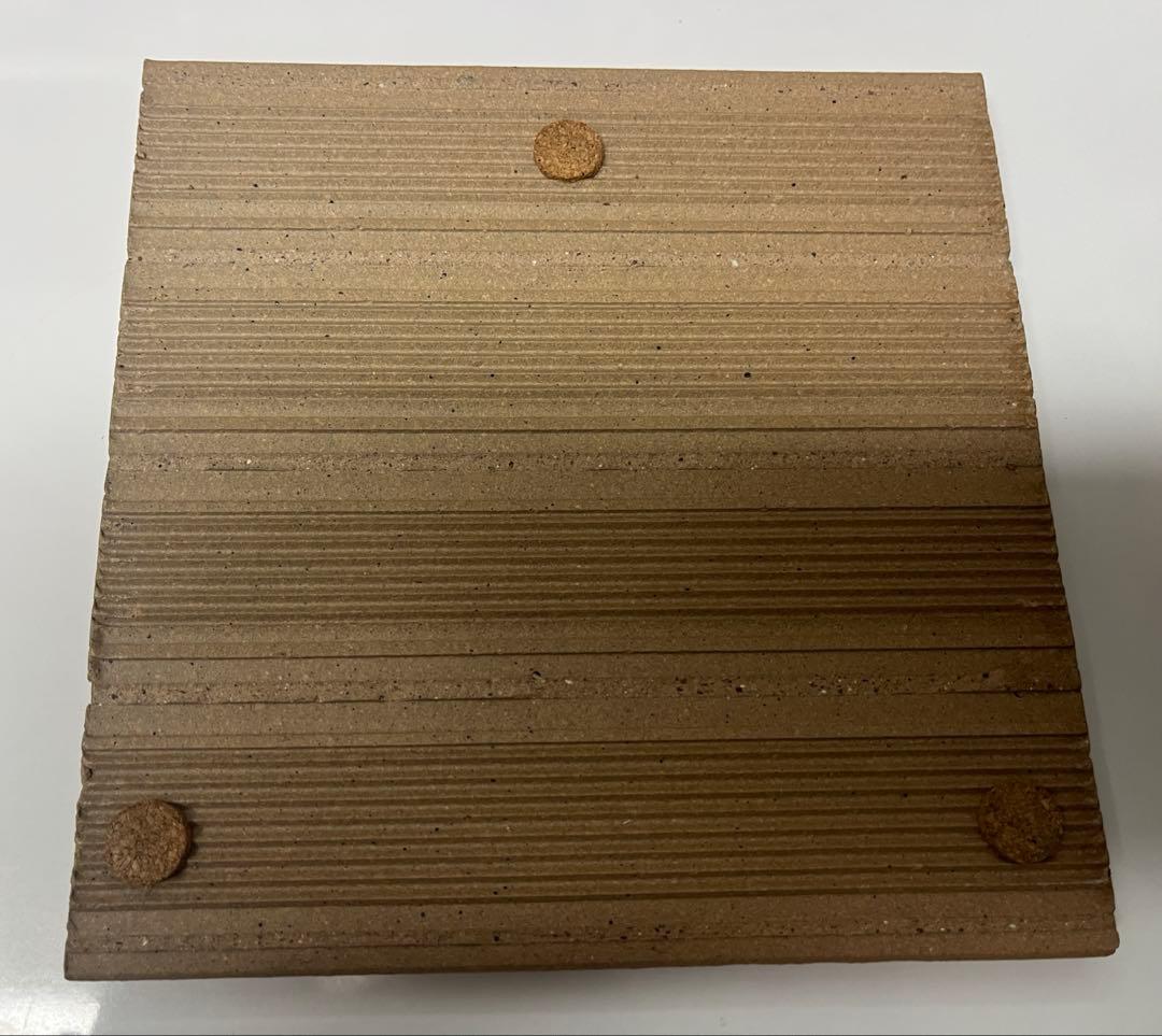 長谷園 かまどさん 3合炊き 伊賀焼 ご飯土鍋 鍋敷 レシピ付【一部欠けあり】