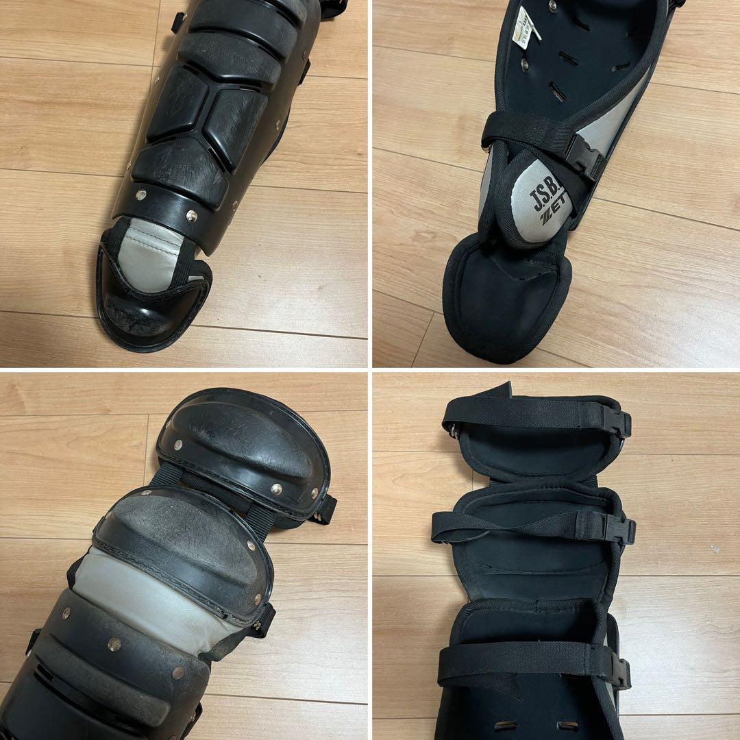 【良品】ZETT 一般軟式キャッチャー防具セット
