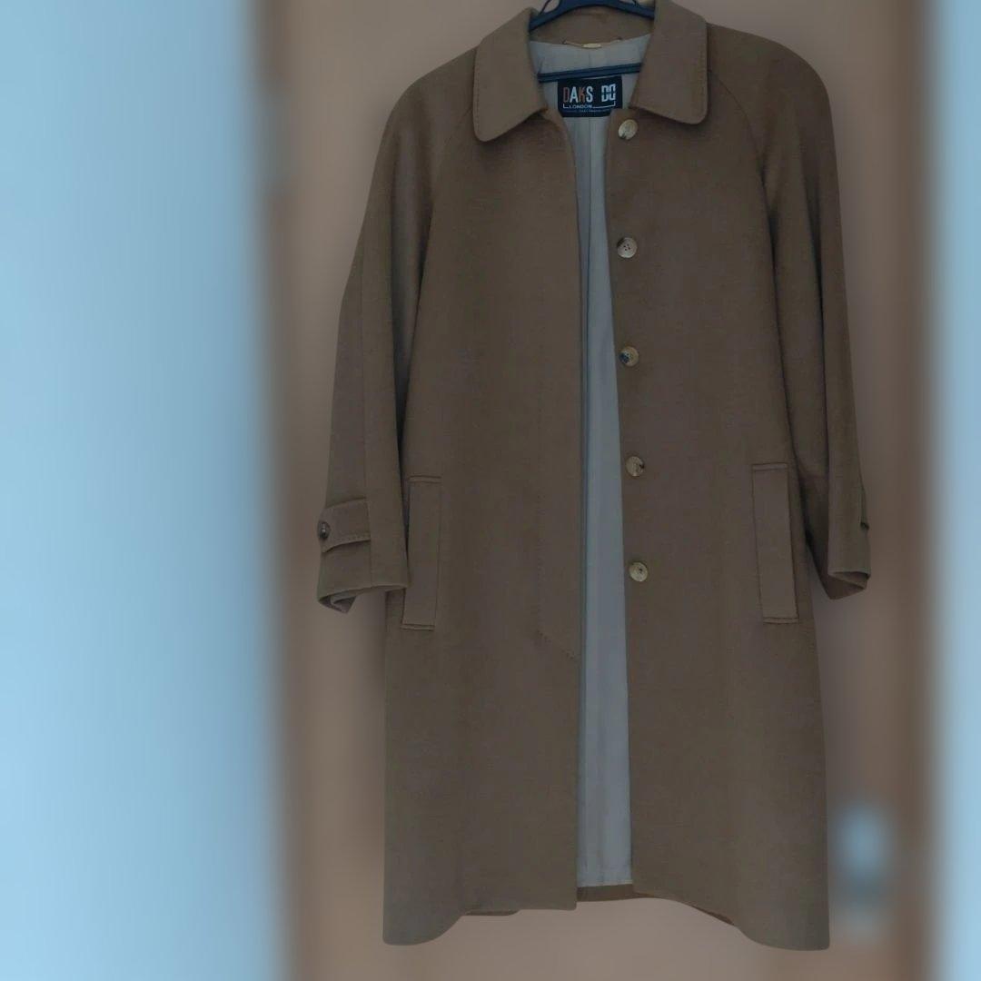 DAKS カシミヤコート　ベージュ　日本製