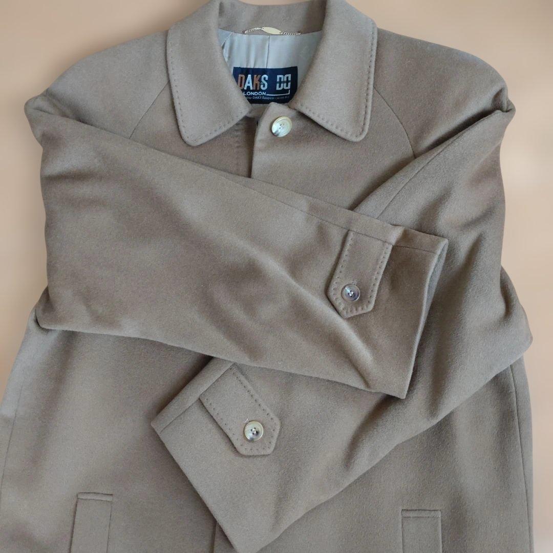 DAKS カシミヤコート　ベージュ　日本製