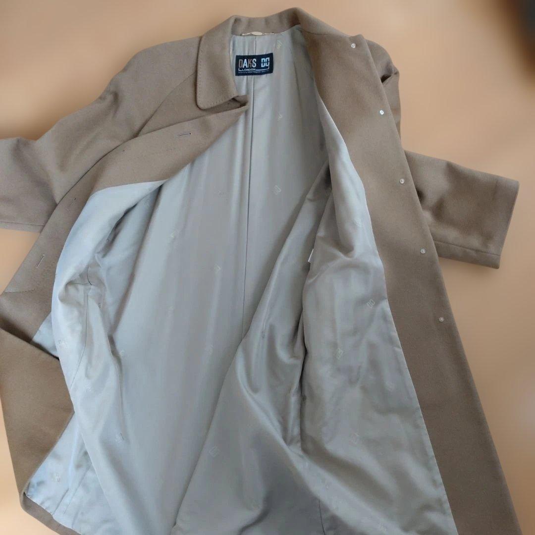 DAKS カシミヤコート　ベージュ　日本製