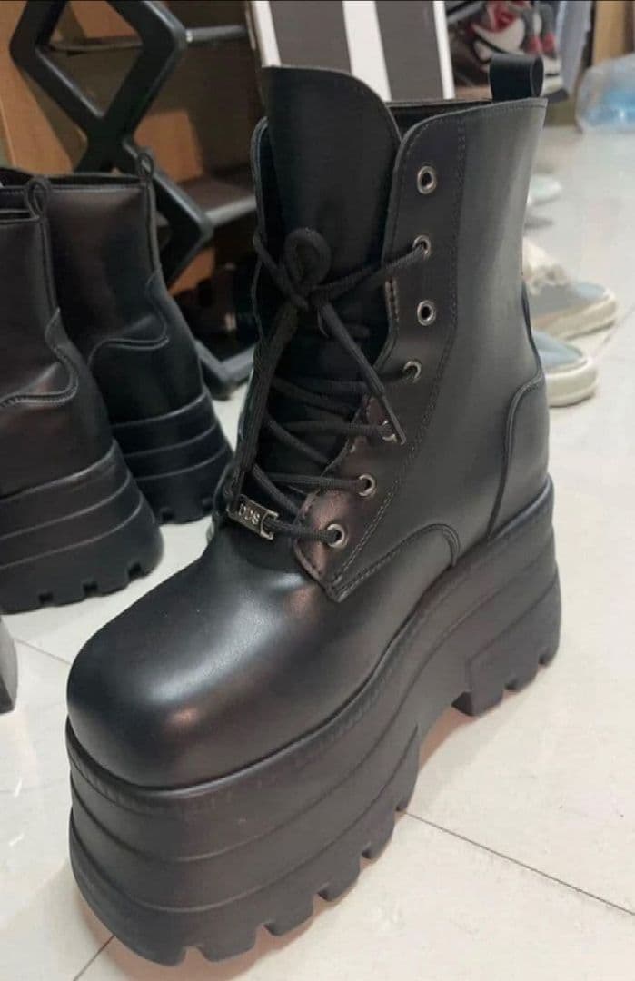 コスプレ 男装 シークレットブーツ シューズ 厚底 20cm