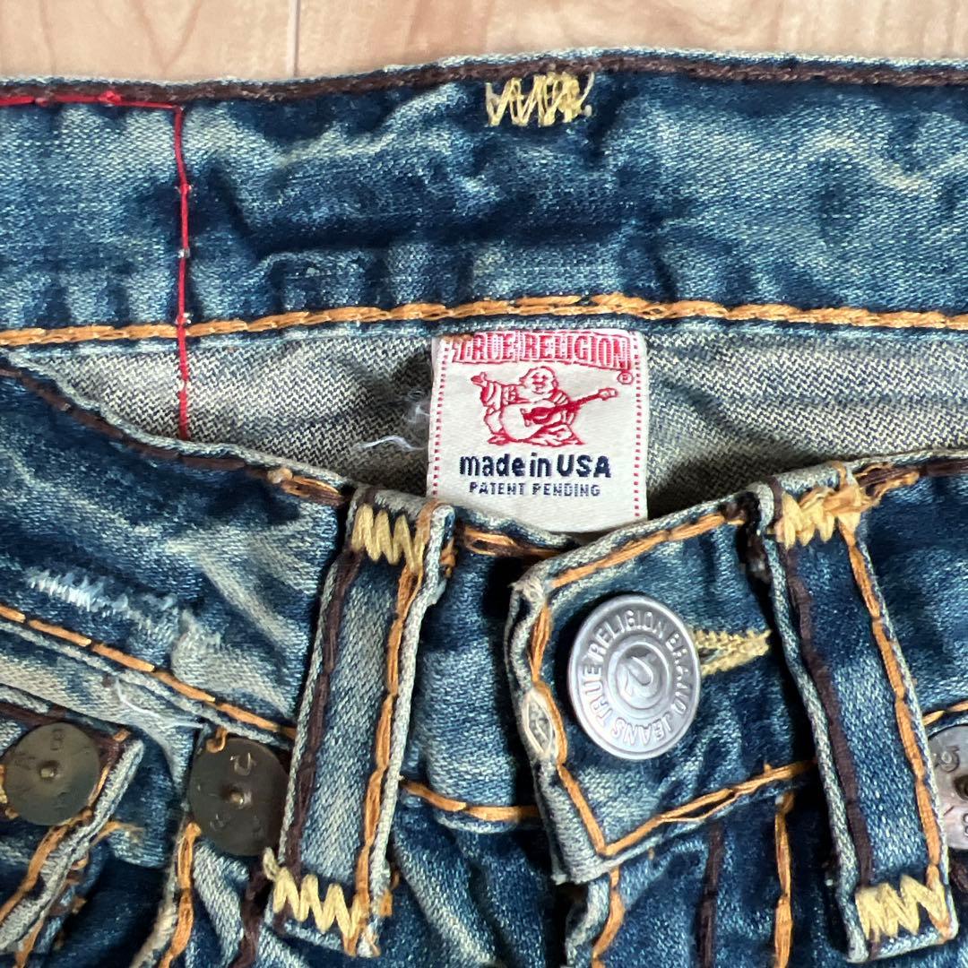 TRUERELIGION メンズ　デニムパンツ　ブーツカット　フレア