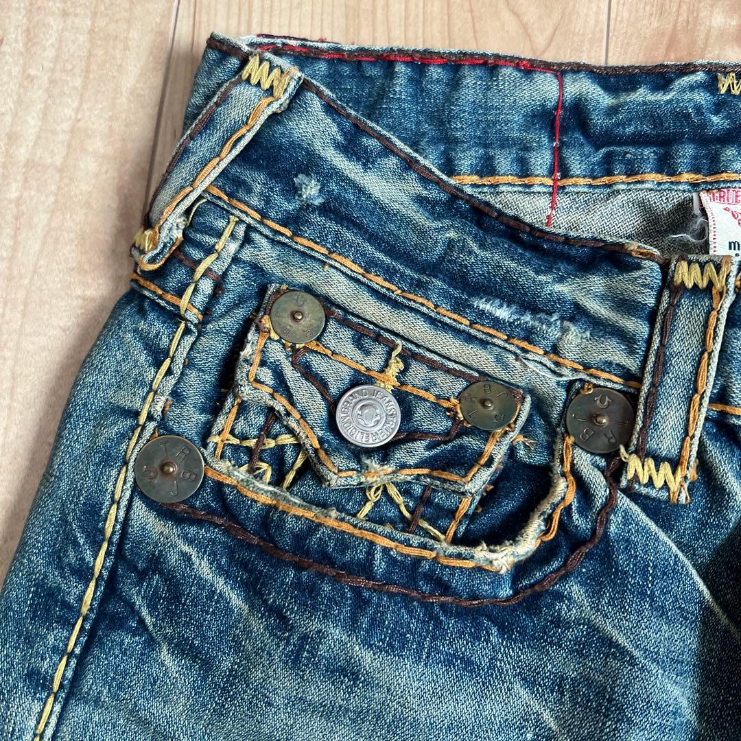 TRUERELIGION メンズ　デニムパンツ　ブーツカット　フレア