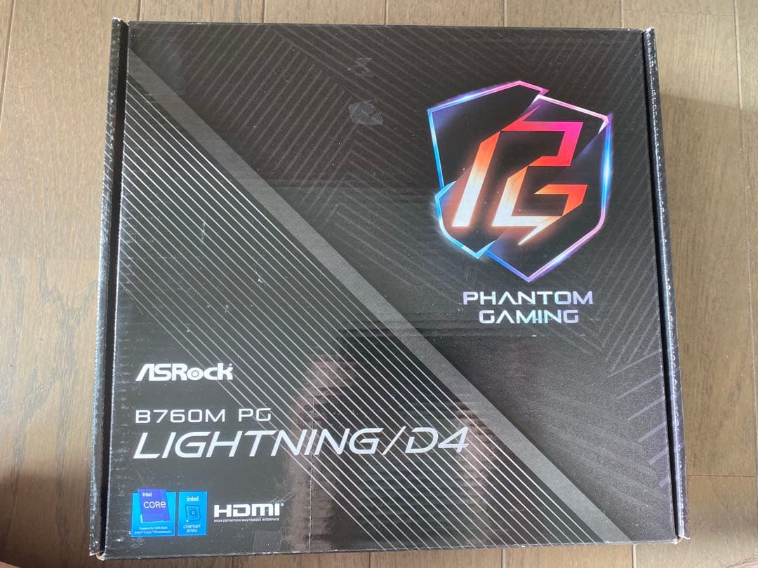 ASRock B760M PG LIGHTNING/D4 マザーボード 美品