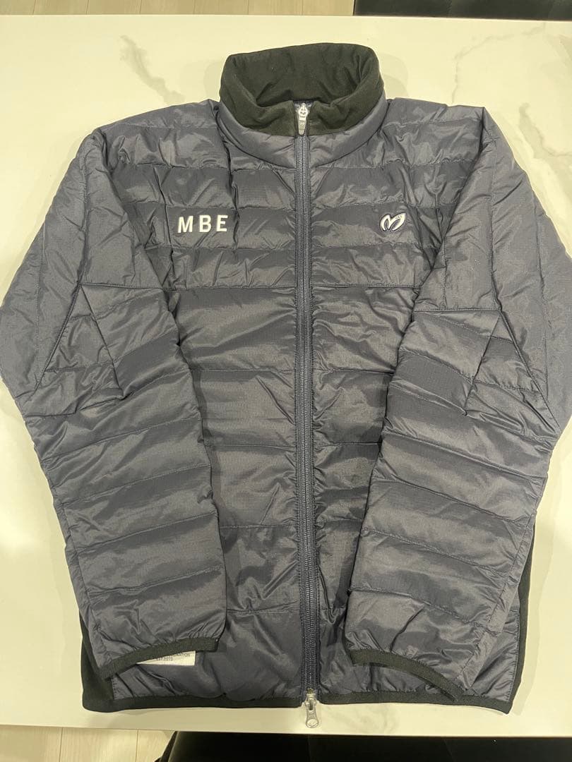 マスターバニーMBEロゴ ダウンジャケット ネイビー　パーリーゲイツ