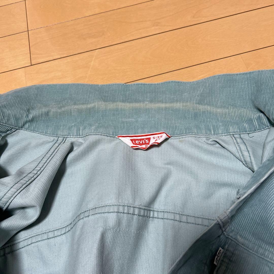 70'sリーバイス 70505E コーデュロイジャケット エメラルドグリーン44