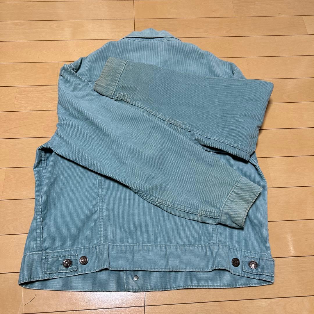 70'sリーバイス 70505E コーデュロイジャケット エメラルドグリーン44