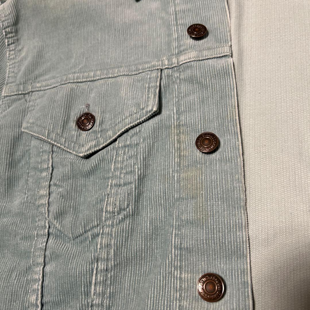 70'sリーバイス 70505E コーデュロイジャケット エメラルドグリーン44