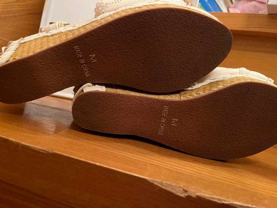 LIZ LISA 花柄　白　M