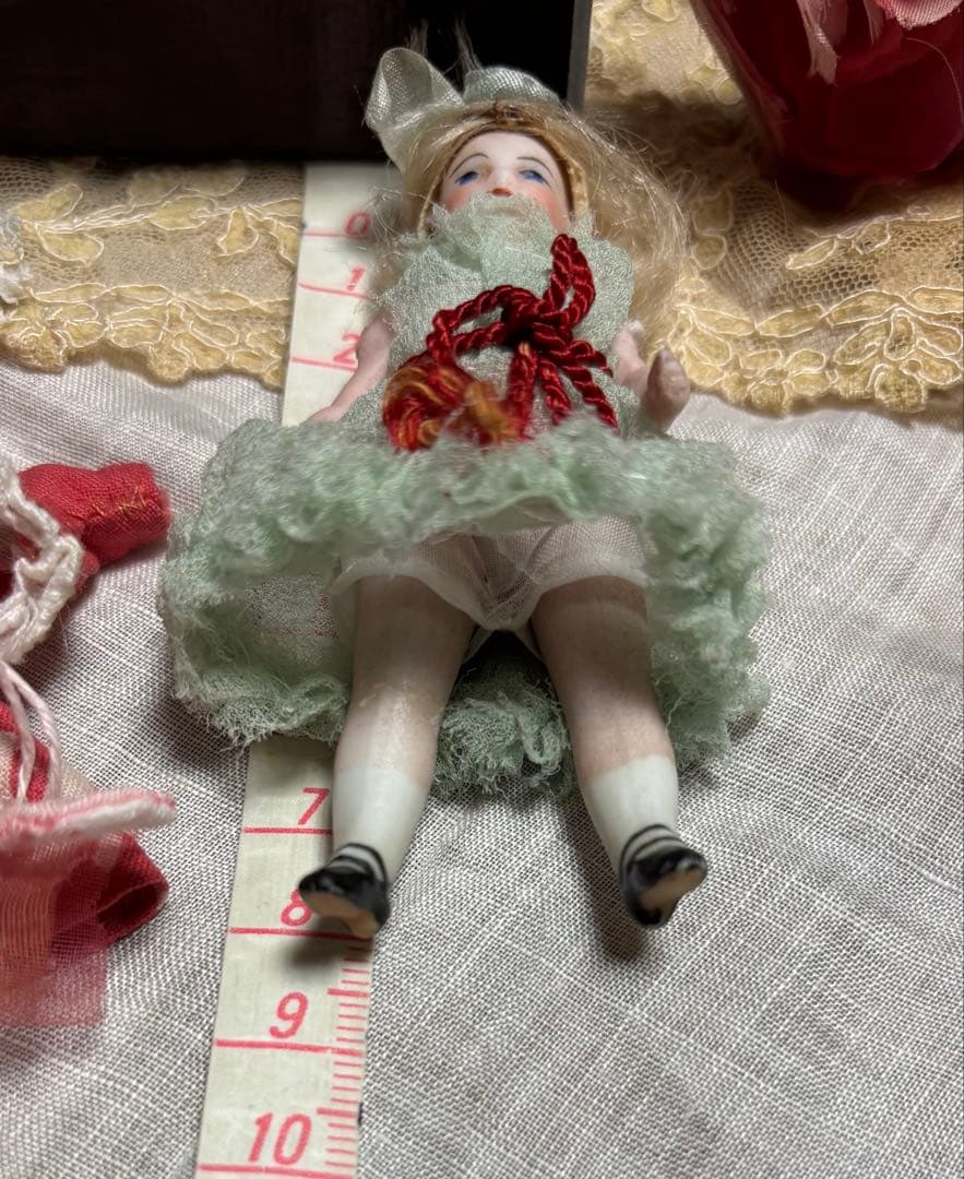 セール中　フレンチミニョネット　人形　アンティークビスクドール ミニョネット