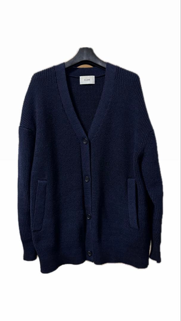 クラネ/BUSTIER SET KNIT CARDIGAN