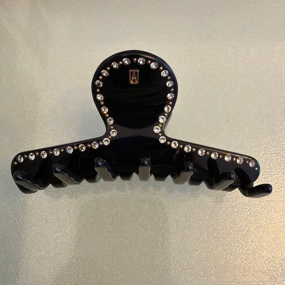 ALEXANDRE DE PARIS Mクリップ　ストーン付き　ヘアクリップ