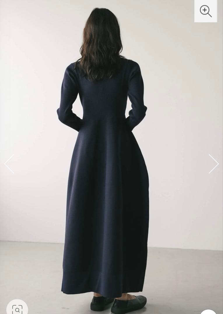 スタイルミキサー　フォルムポロニットワンピース