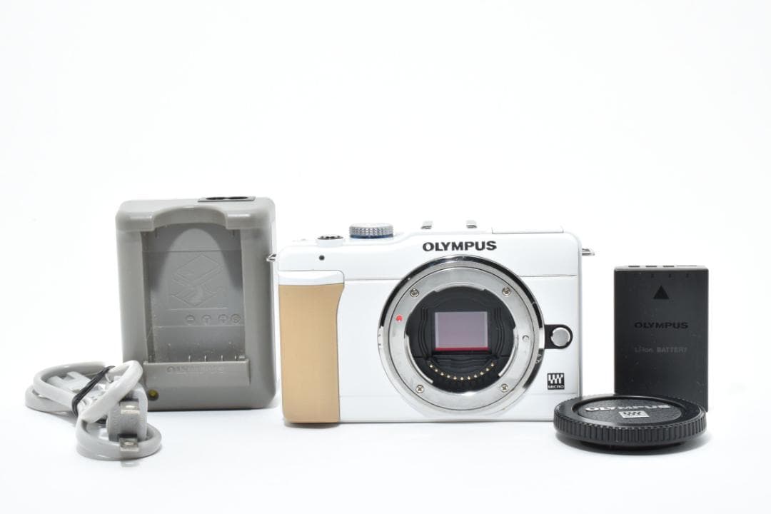 【ショット5045回】OLYMPUS オリンパス E-PL1s ホワイト カメラ