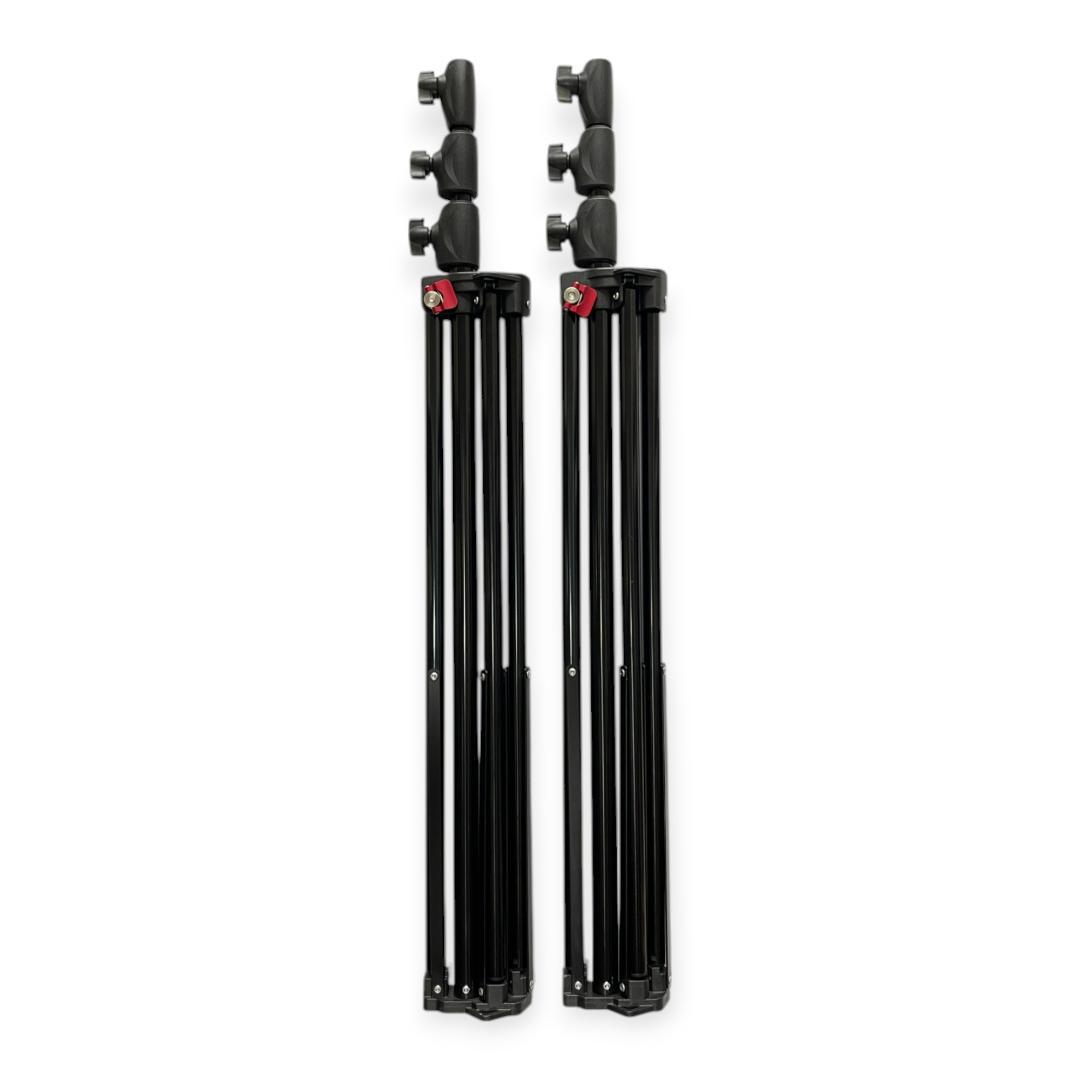Manfrotto アルミ コンパクトスタンド 1052JBAC【2本セット】