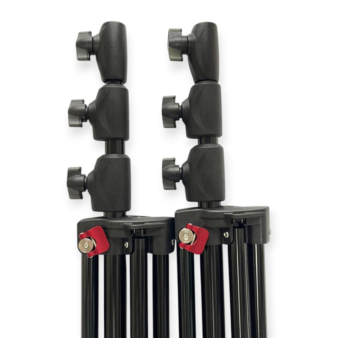 Manfrotto アルミ コンパクトスタンド 1052JBAC【2本セット】