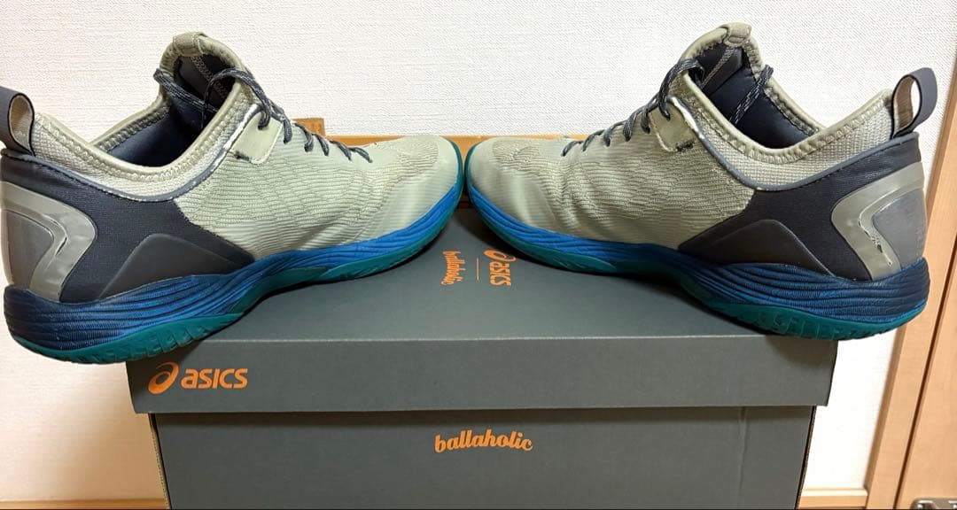 ballaholic×asics NOVA FF2 28.5㌢ 完売 貴重