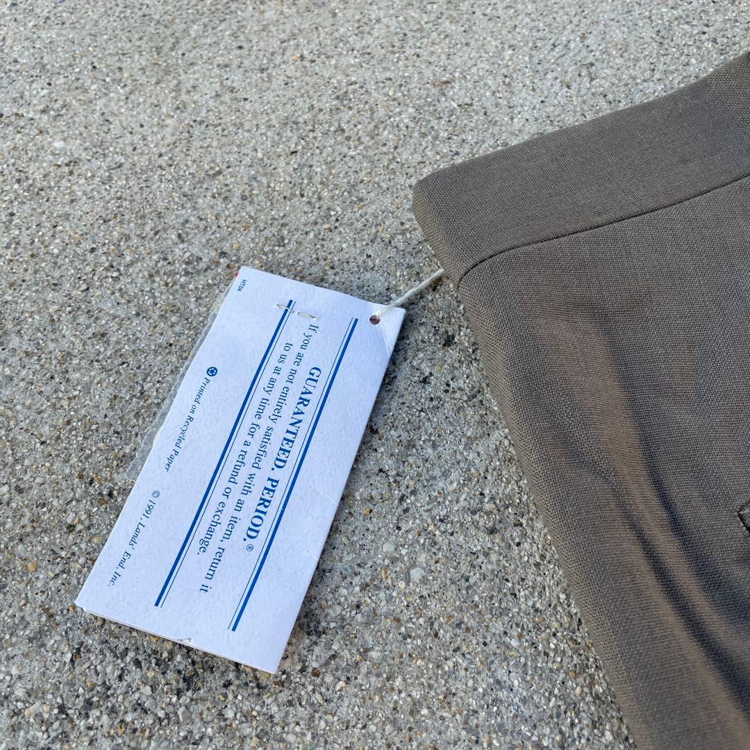 【デッドストック】90s USA製 LANDS’END ランズエンド スラックス