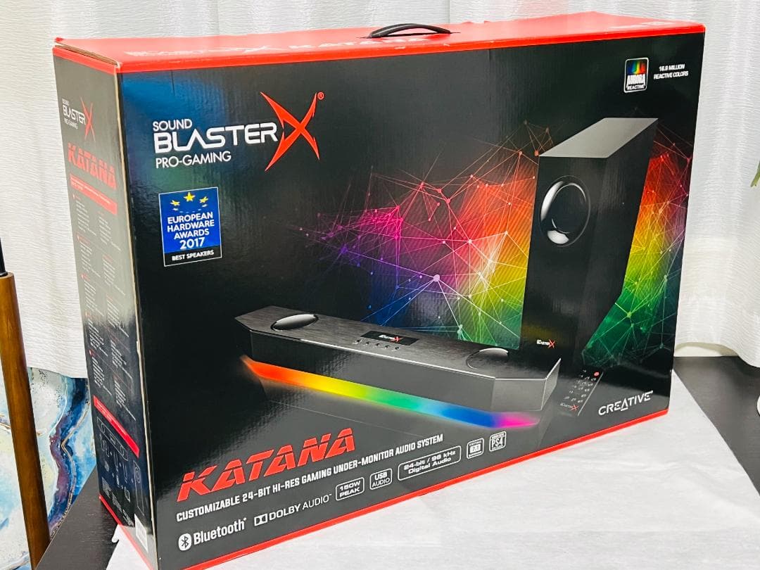 Creative Sound BlasterX Katana オーディオシステム