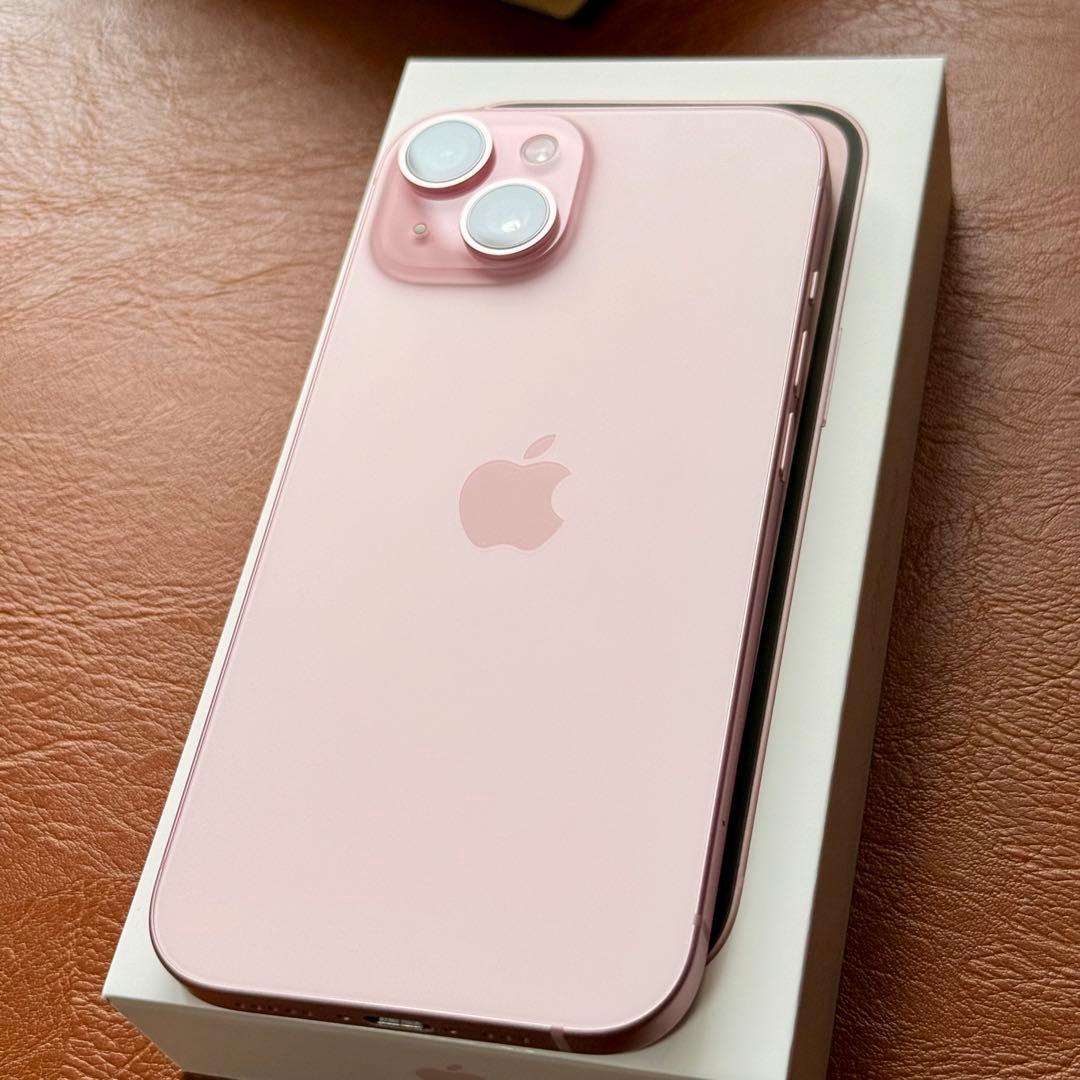 IPHONE 15 128GB PINK BT85% [美品]