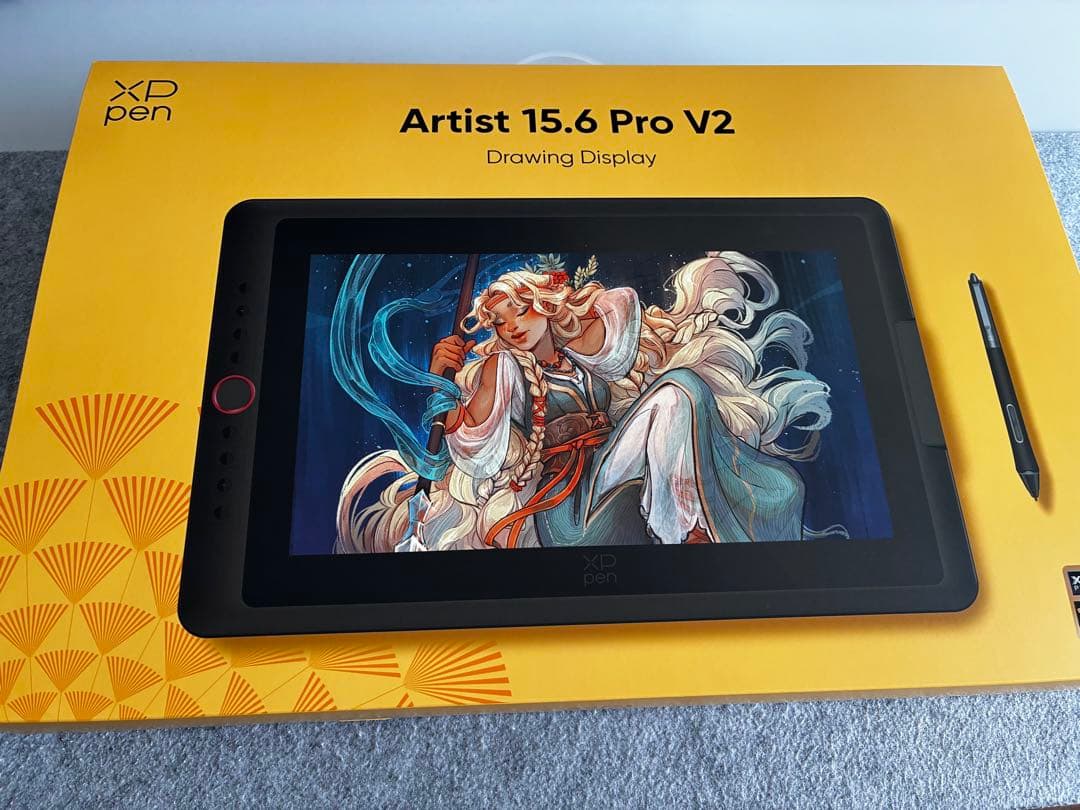 XPPen Artist 15.6 Pro V2 液タブ 付属品完備