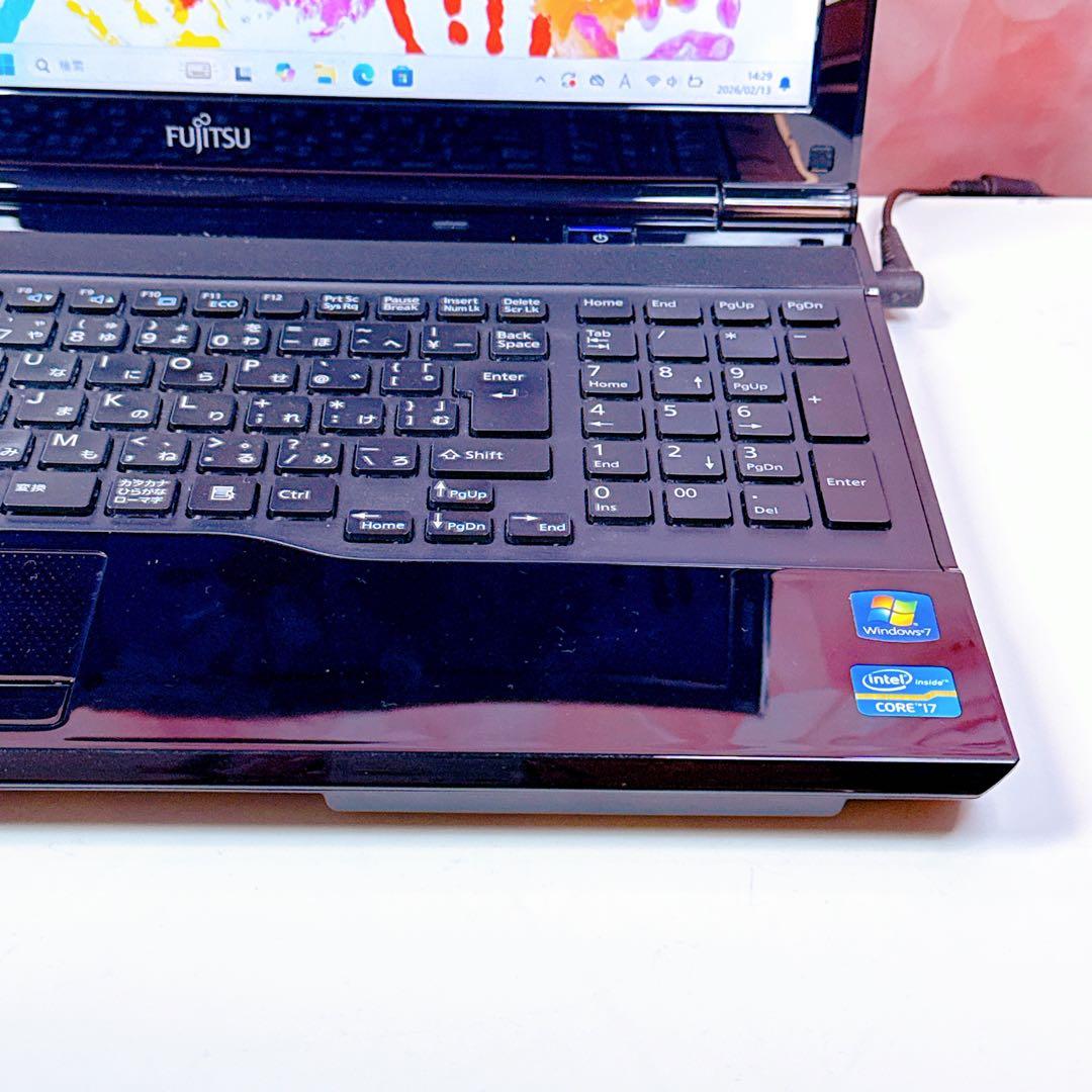 core i7❤️新品SSD✨windows11 ノートパソコン✨オフィス カメラ