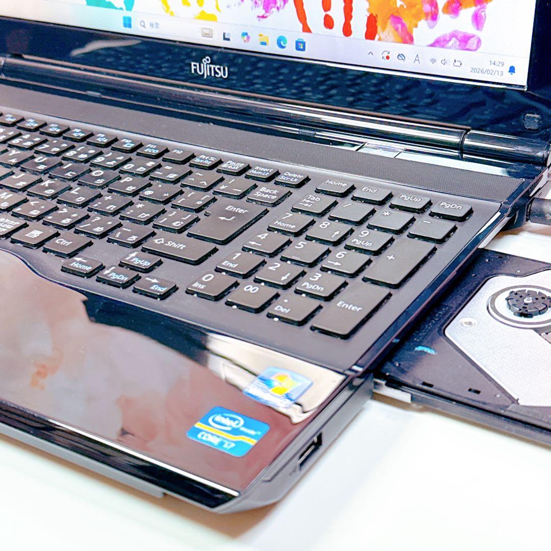 core i7❤️新品SSD✨windows11 ノートパソコン✨オフィス カメラ