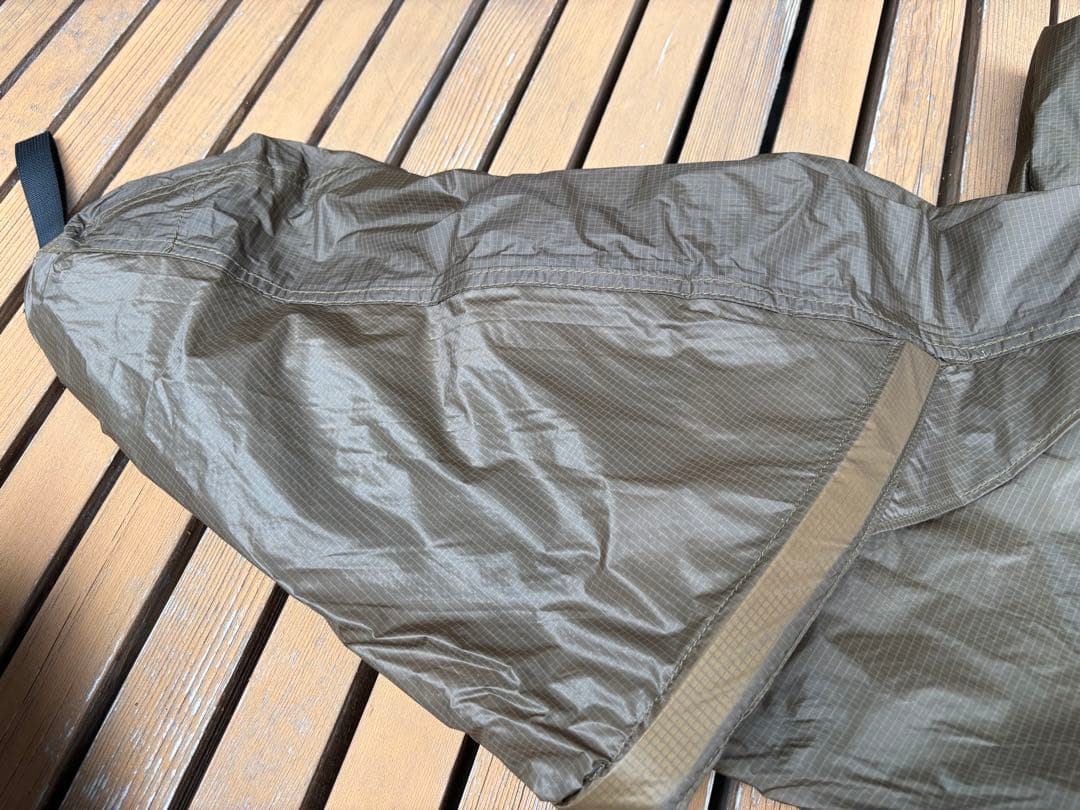 Unafreely ワンポールテント 謎テント ダークブラウン シルナイロン