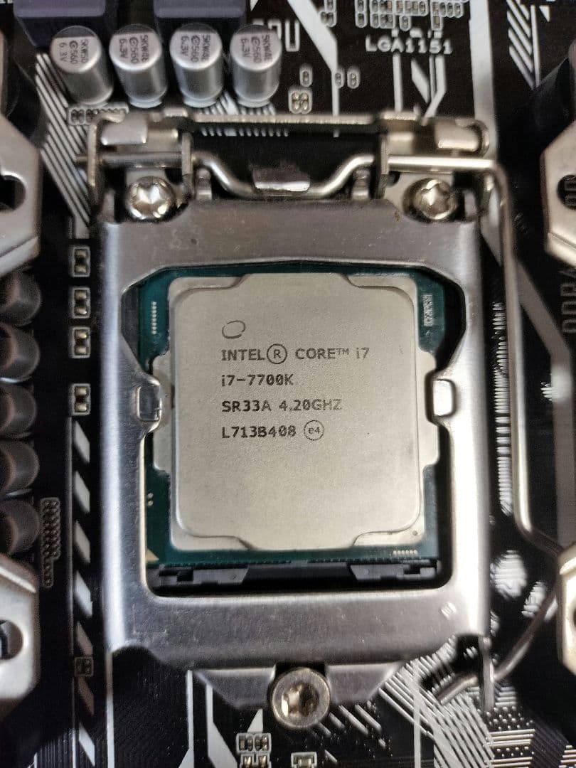 ASUS PRIME Z270-K マザーボード + i7-7700K CPU