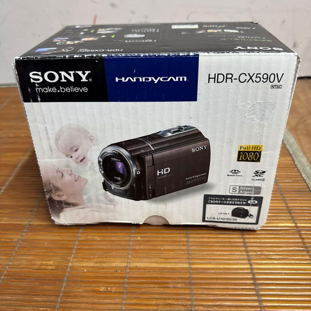 SONY HDR-CX590V ビデオカメラ