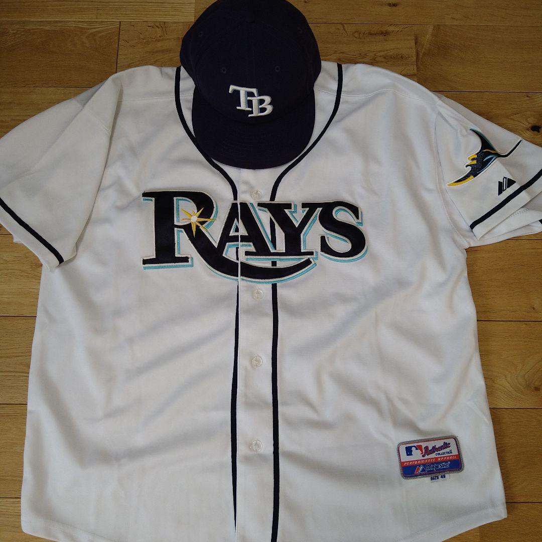 【MLB】タンパベイ・レイズ（ロンゴリア）ユニフォーム＆ニューエラセット