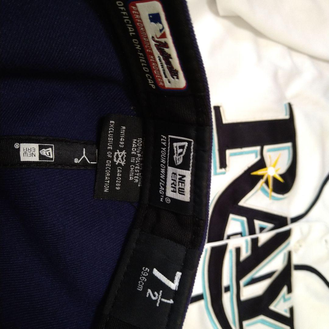 【MLB】タンパベイ・レイズ（ロンゴリア）ユニフォーム＆ニューエラセット