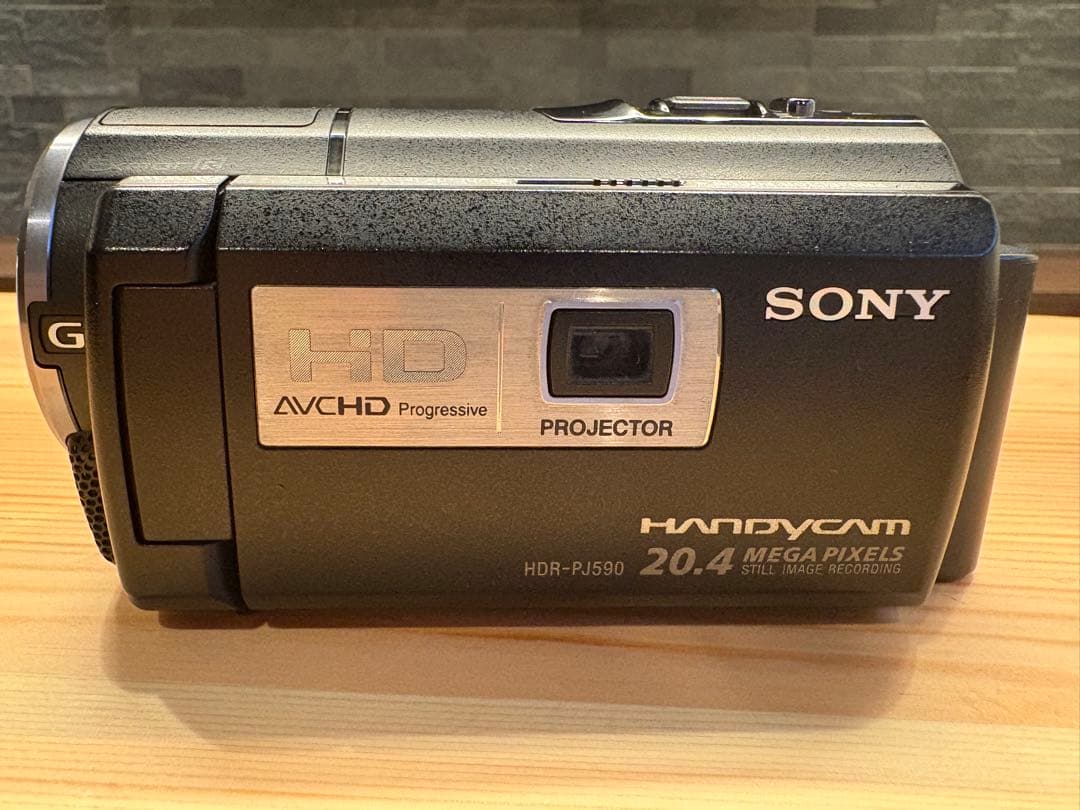 SONY HDR-PJ590 ハンディカム プロジェクター搭載 ビデオカメラ