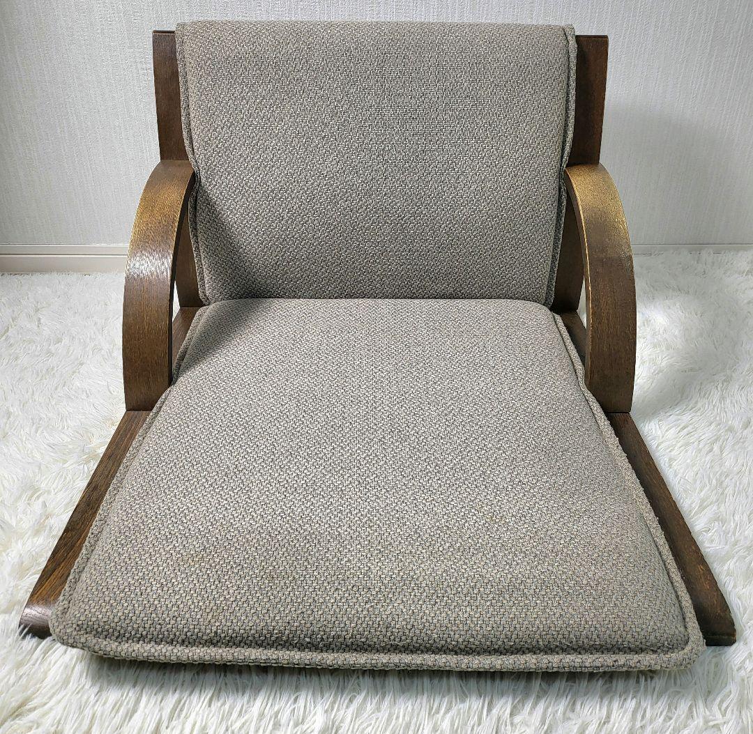 極美品 カリモク 座椅子 木製 karimoku 家具 和室 高級 イス