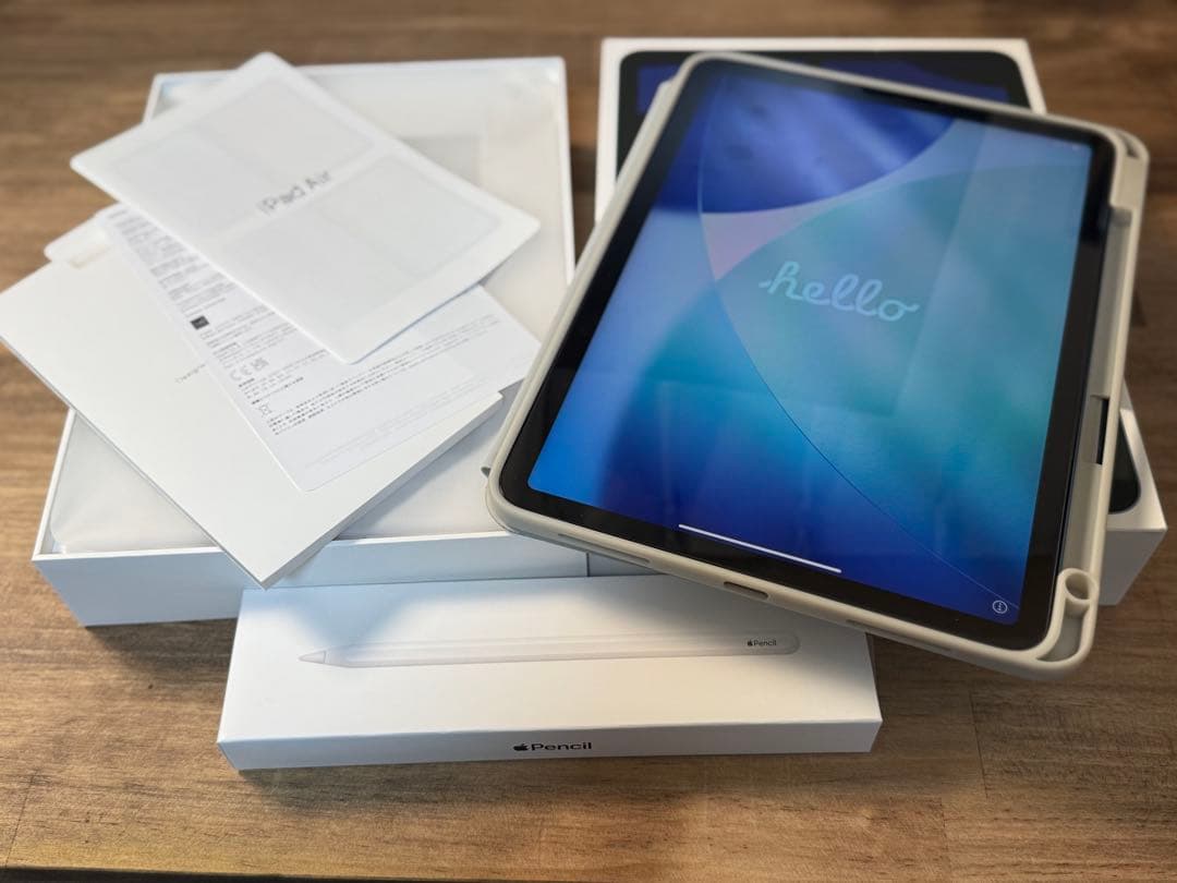 iPad Air（第5世代）Wi-Fi + Apple pencil（第二世代）