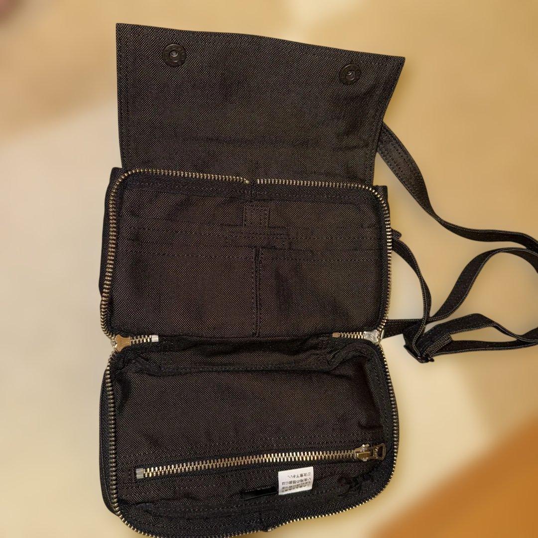 美品 PORTER SMOKY スモーキー ショルダーバッグ お財布バッグ