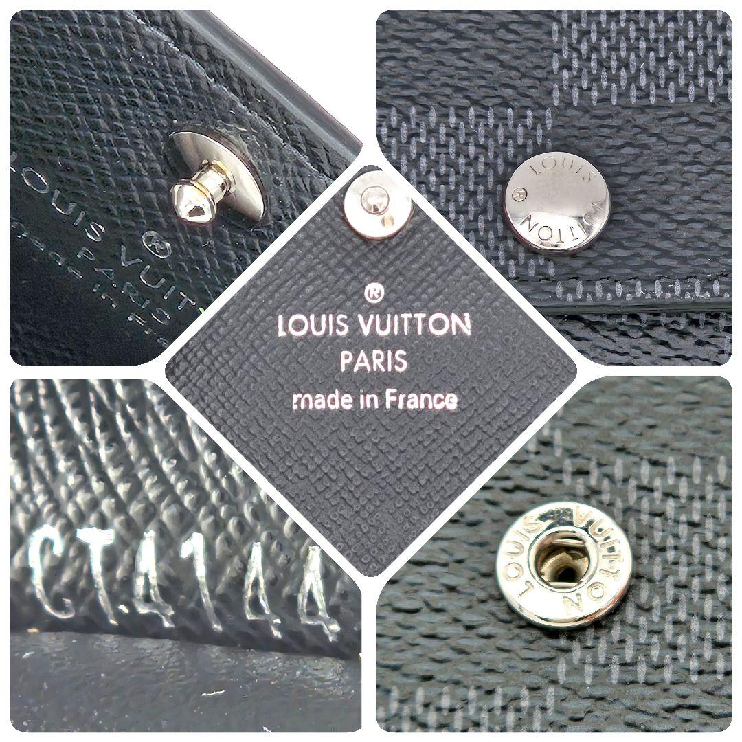 【美品】ルイヴィトン ミュルティクレ6 ダミエグラフィット キーケース 6連