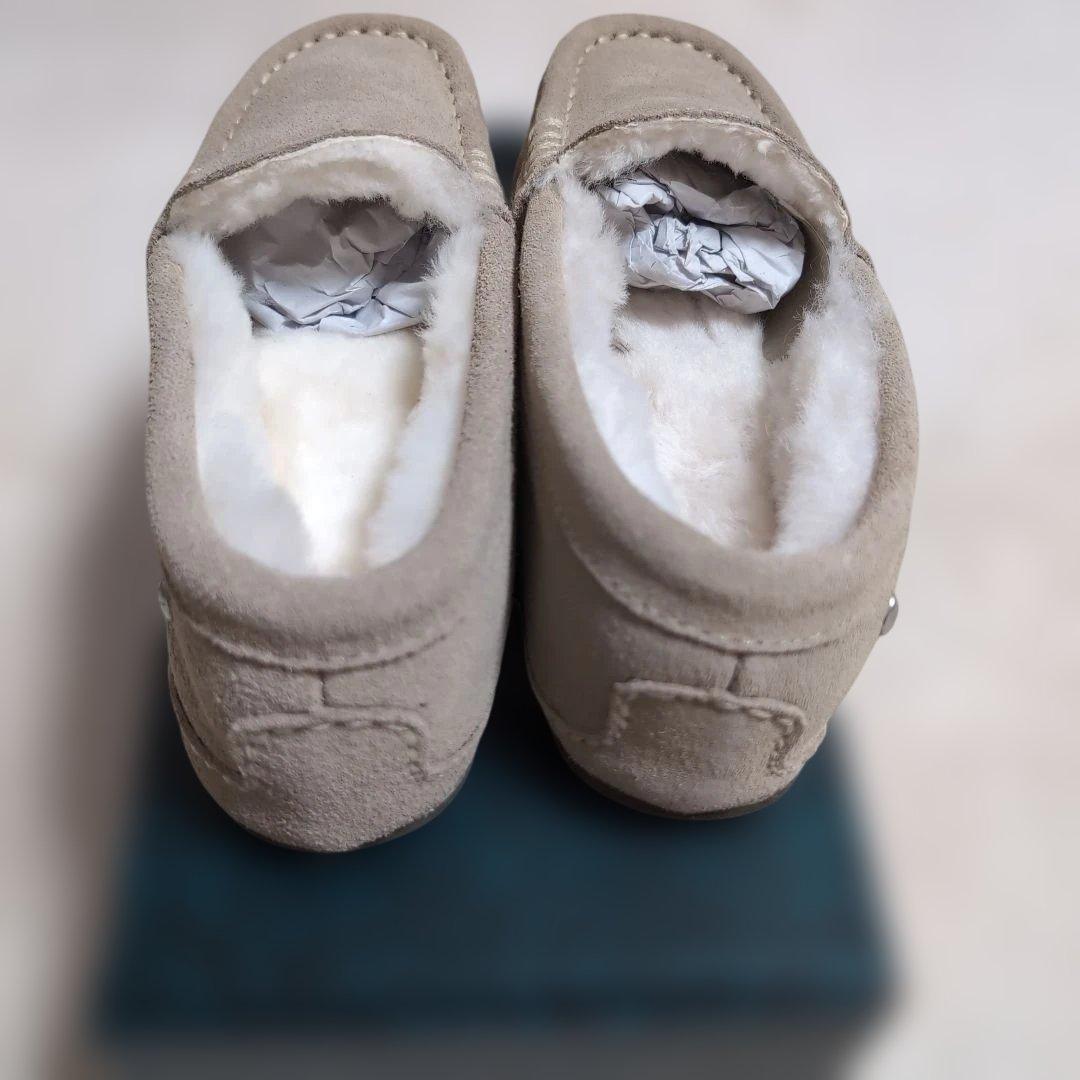 sajimi EMU Australia モカシン24cm サンドベージュ