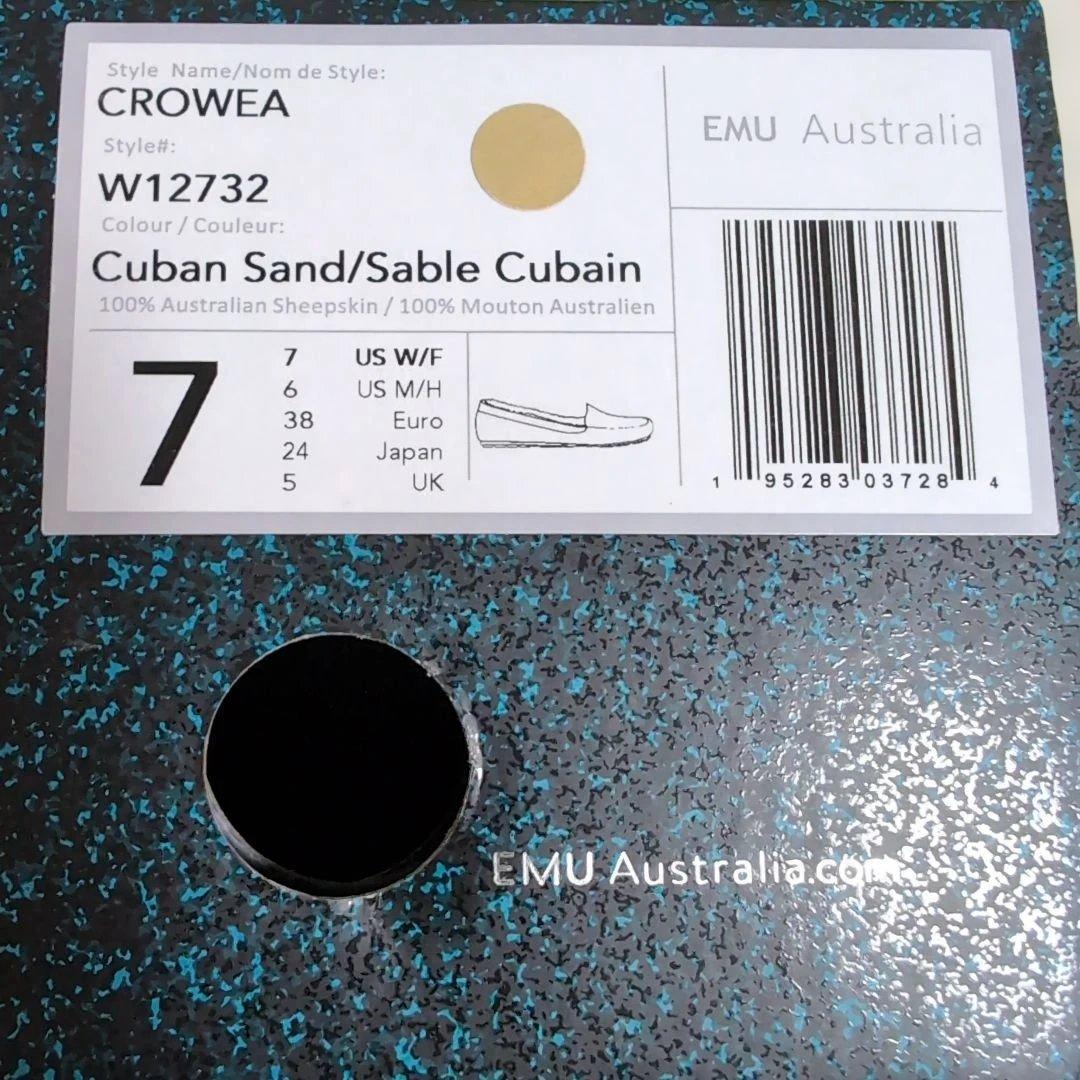 sajimi EMU Australia モカシン24cm サンドベージュ