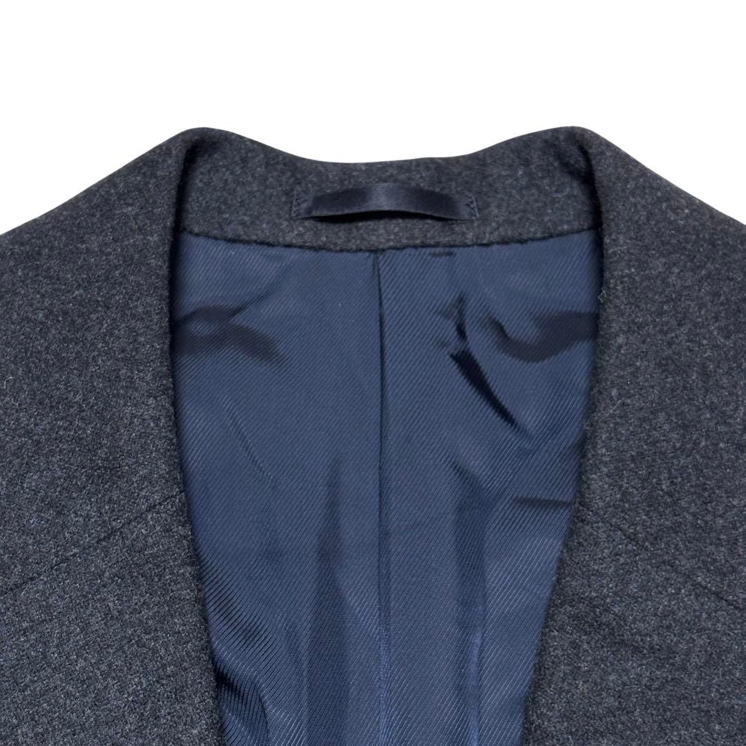 美品 トゥモローランド ETHOMAS カシミヤ混 テーラードジャケット 50