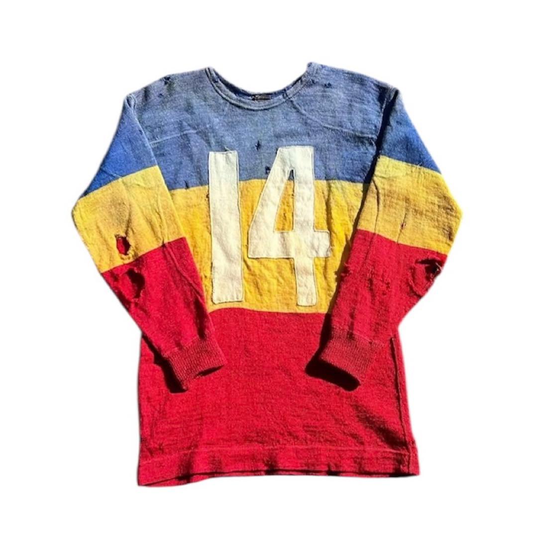 30’s Football Shirt フットボールシャツ　マルチカラー