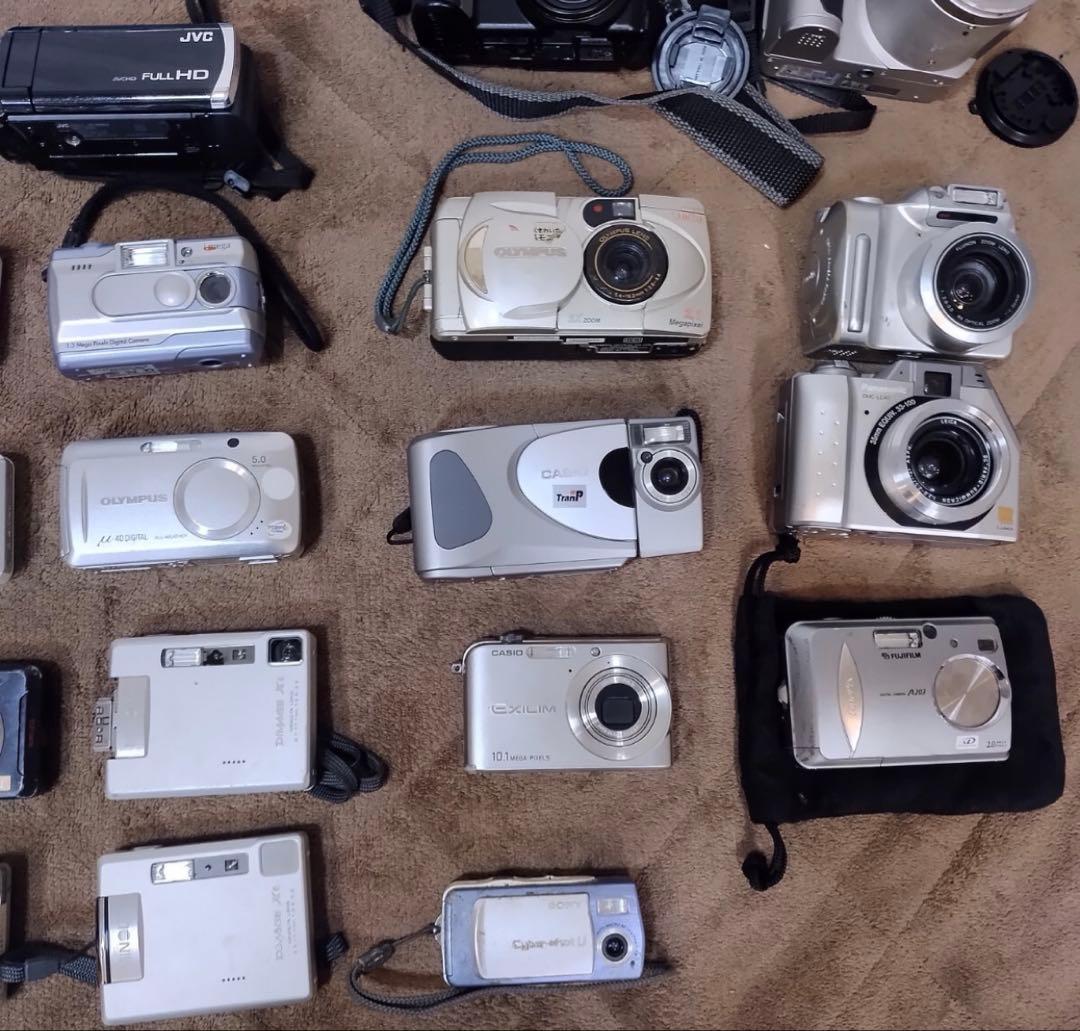デジタルカメラ 大量 まとめ セット コンパクト コンデジ35台
