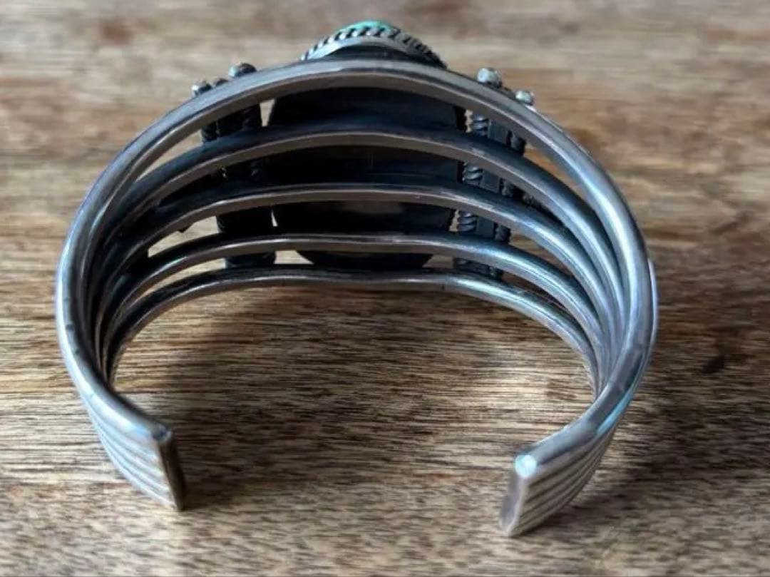 インディアンジュエリー　ナバホ　バングル　ゲーリーリーブス